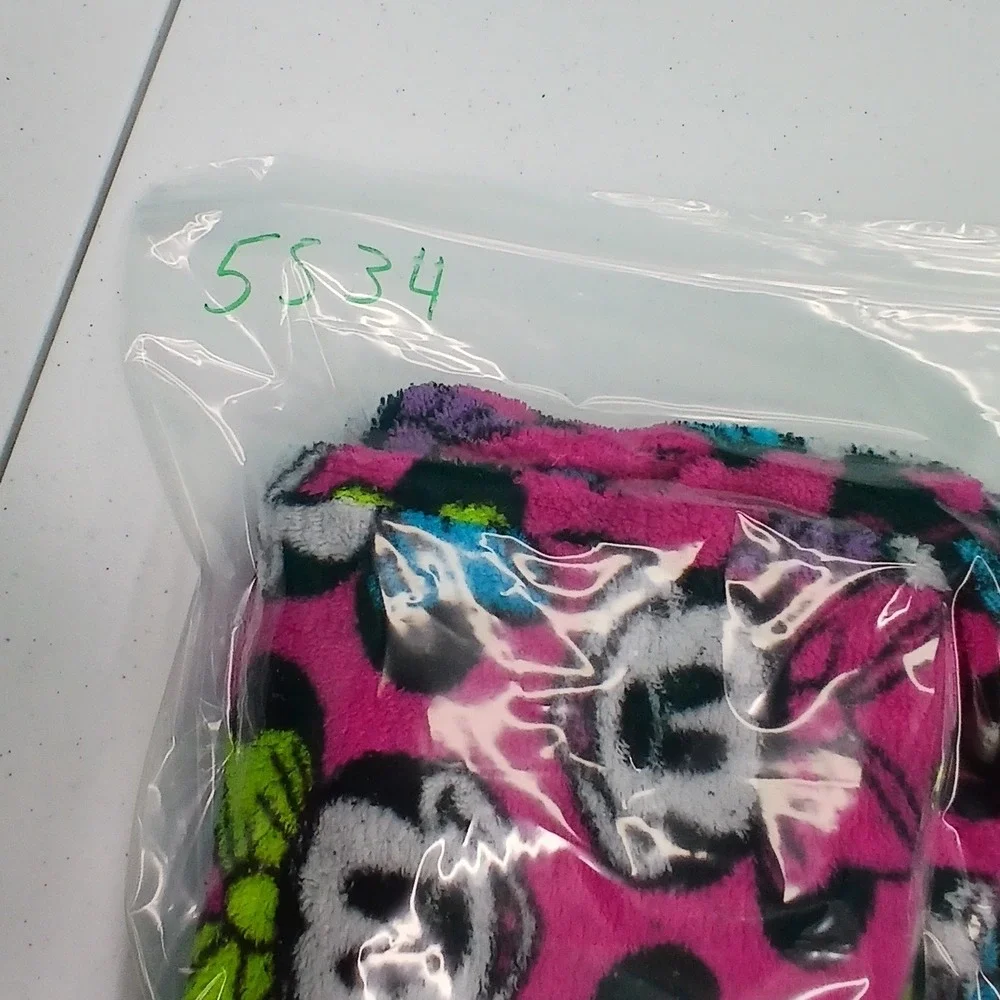 Disney Minnie‎ Mouse Pink Fleece Pajama Pants Sleepwear Loungewear Women's M - Picture 5 of 5